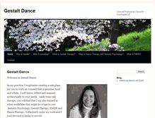 Tablet Screenshot of gestaltdance.com